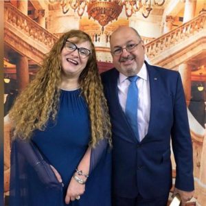 Presidente Co-fundador Jose Fernando Fontes e esposa Missionaria Beatris Fontes